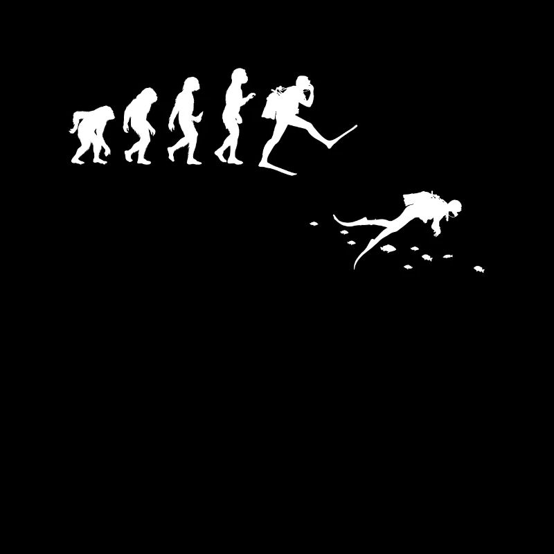 Tauchen Evolution Taucher