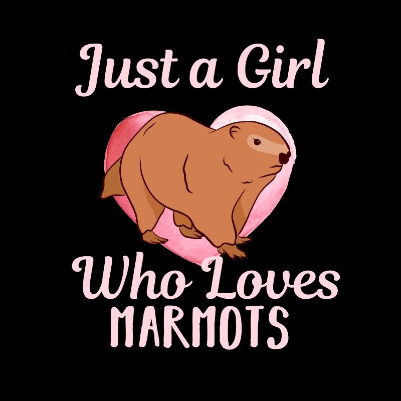 Murmeltiere Mädchen Geschenk