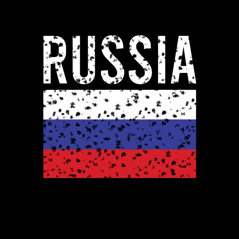 Drapeau russe Vintage