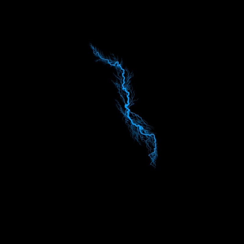 Blue Lightning Personalizable Thunderstorm Current