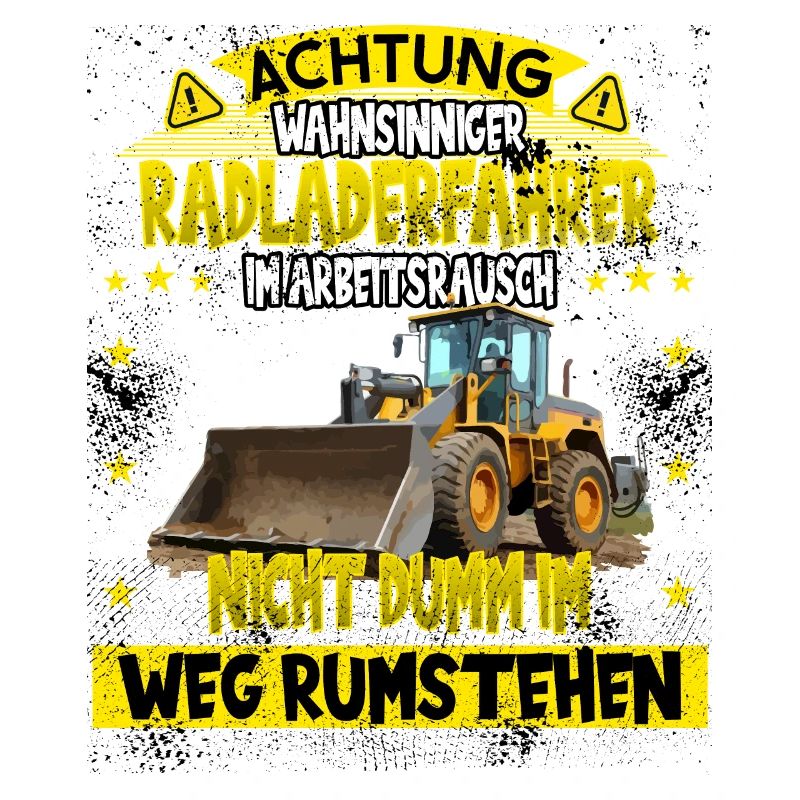 Wheel loader driver construction worker construction site