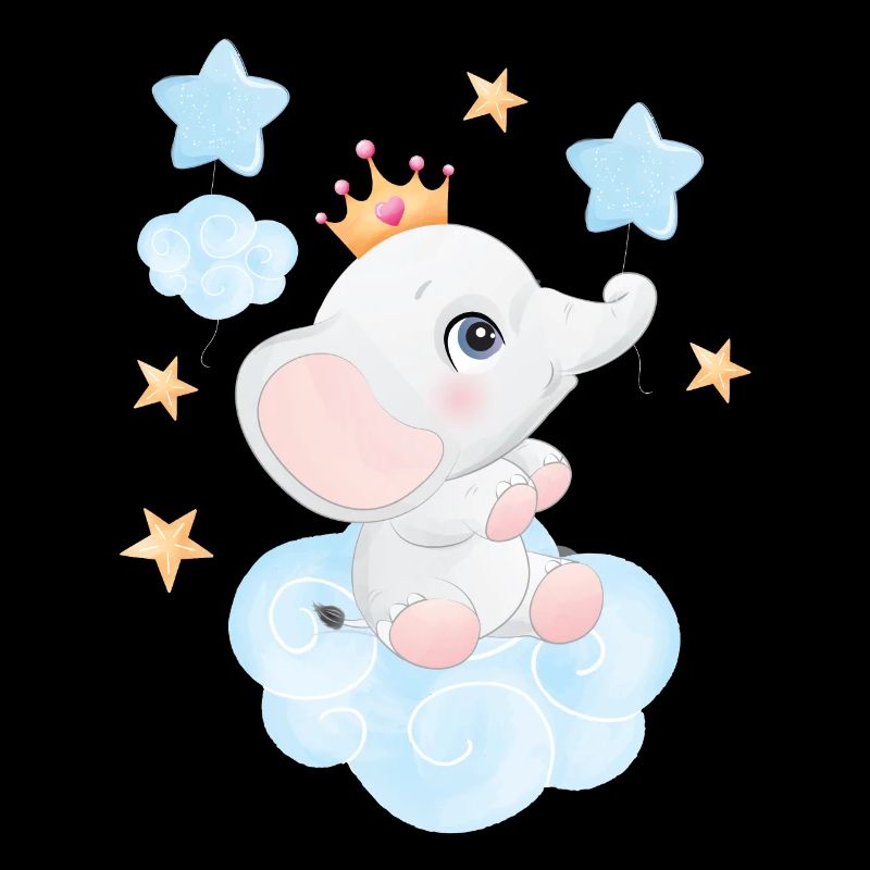 Doux bébé éléphant