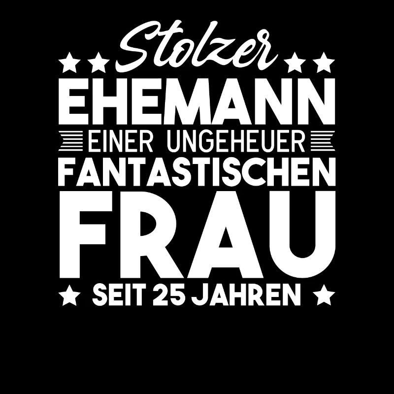 Ehepaar Ehemann Silberhochzeit Geschenk