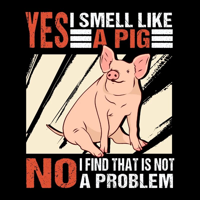 Cochons les cochons sentent l’odeur