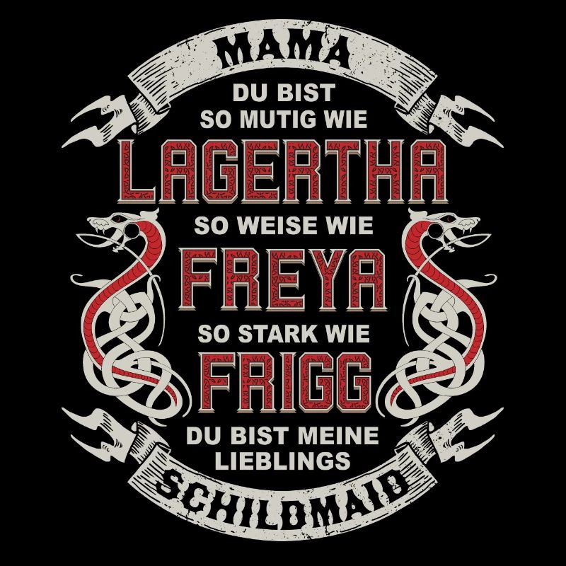 Maman Tu es mon thyroïde préféré - Vikings