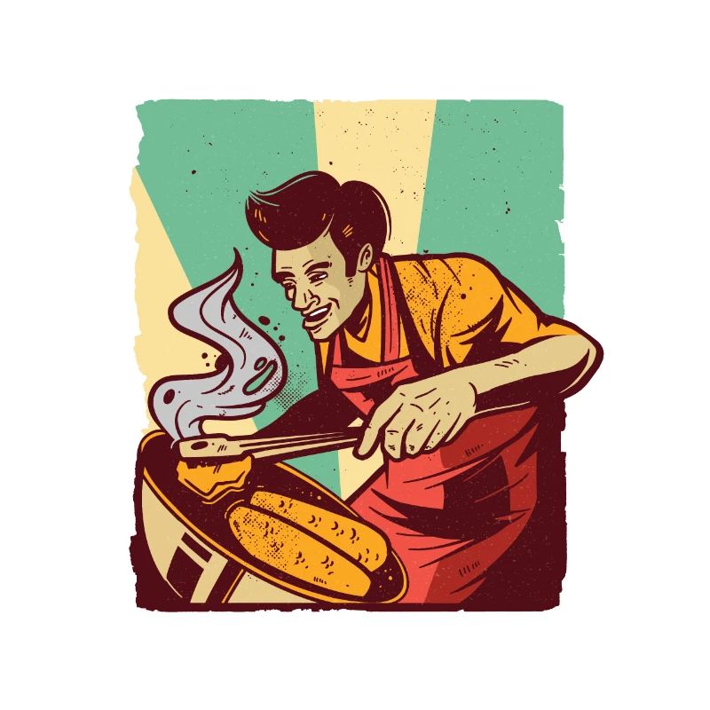 Cricket Man Grills BBQ