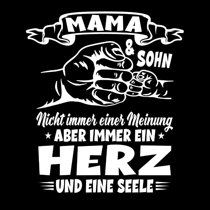 Mama und Sohn Partnerlook Muttertag Geschenkidee