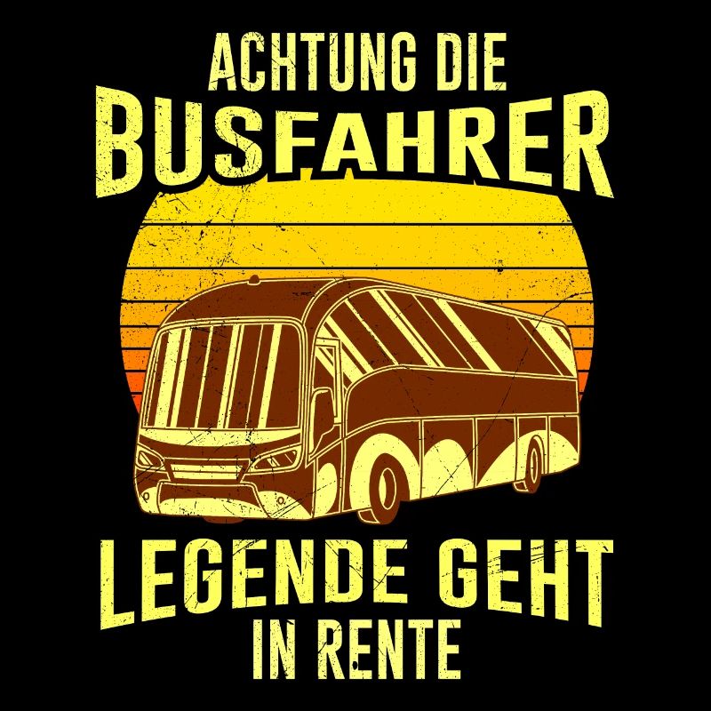 Bus driver legend retired gift retirement