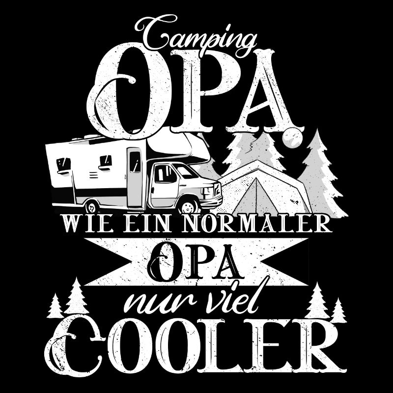 Camping Opa wie ein normaler Opa cooler Geschenk