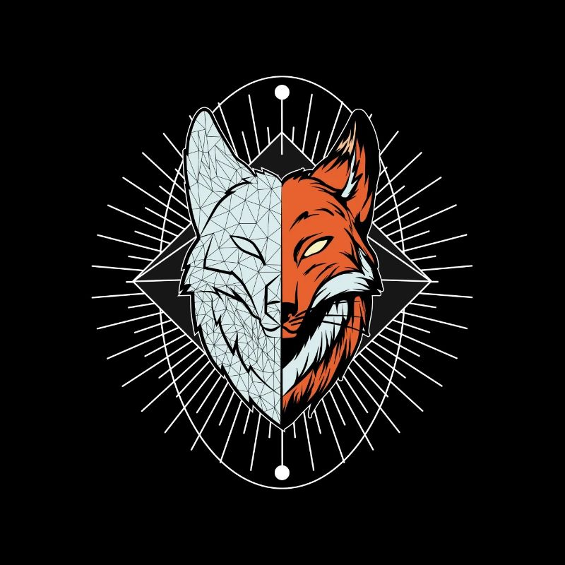 Fuchs Geometrisch Natur