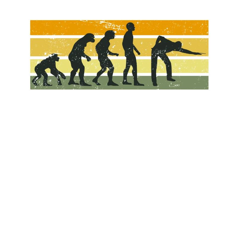 Snooker Billiards Evolution Monkey Human 8-Ball