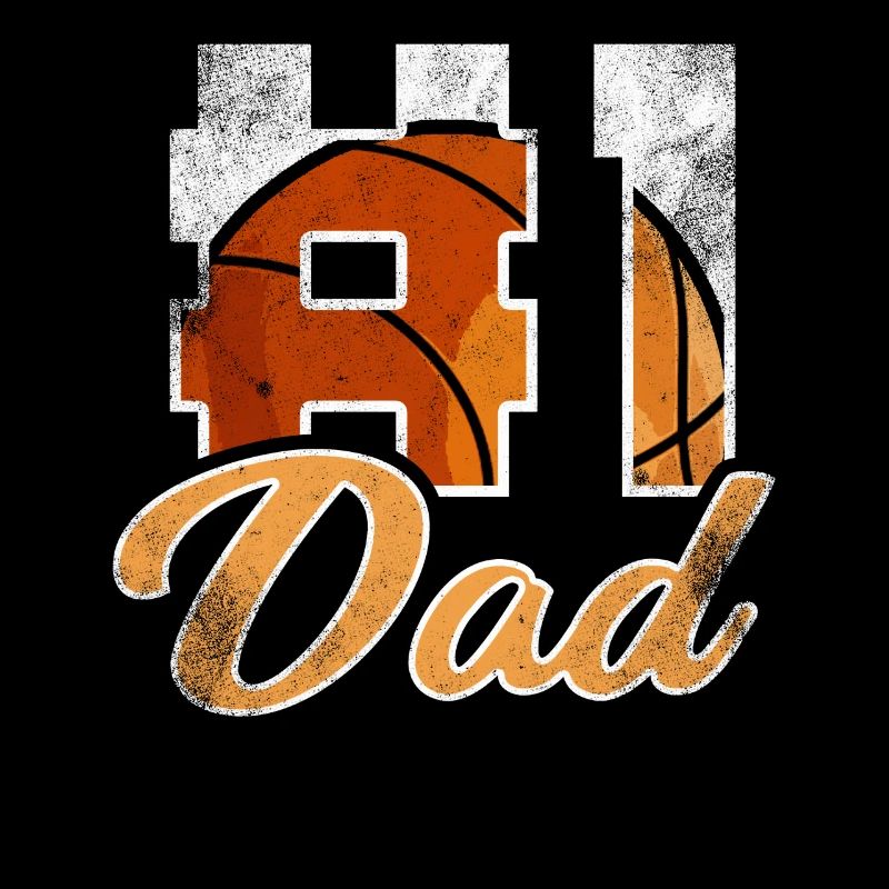 Basketteur papa rétro rétro papa