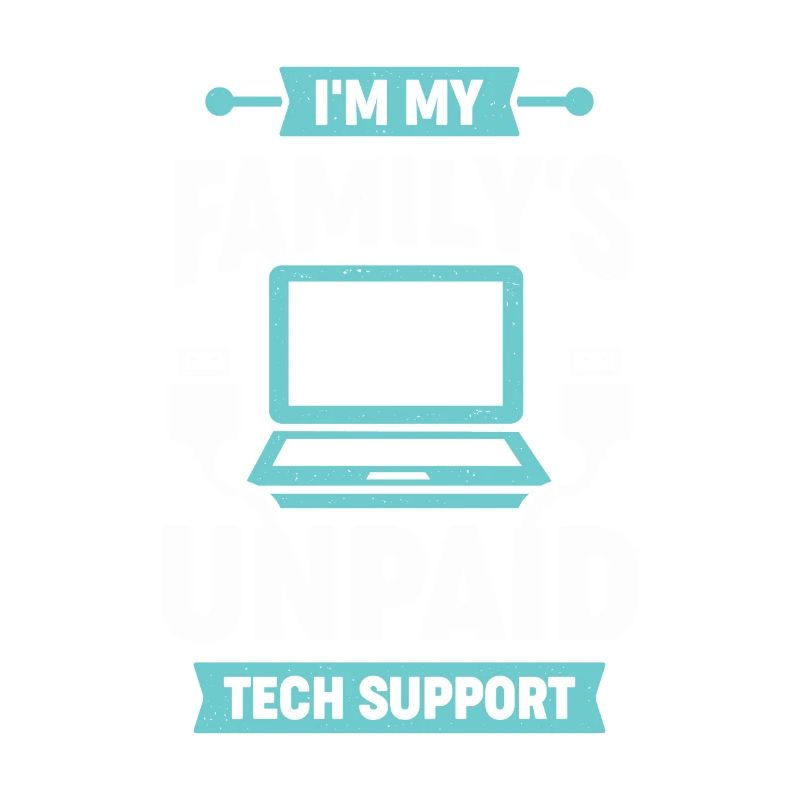 Lustiges Computer IT-Support Mitarbeiter Geschenk