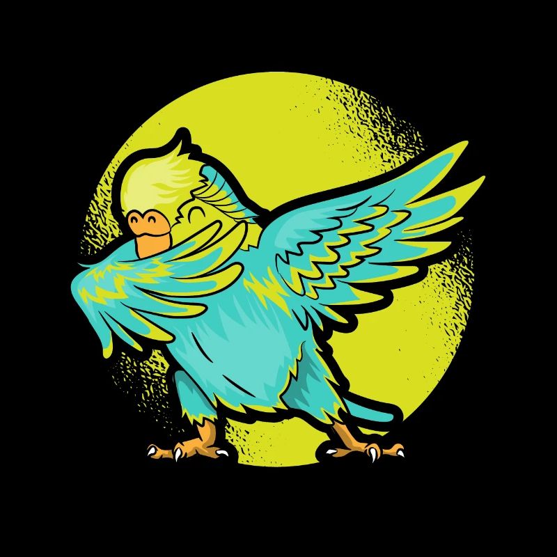 Budgerigar Dabbing Bird Cockatiel