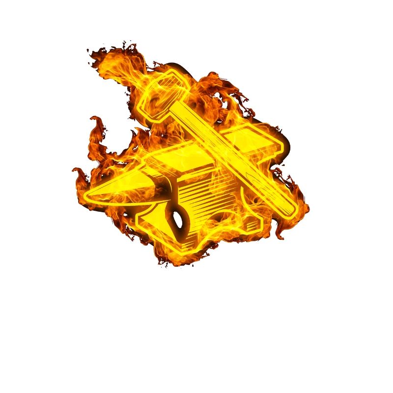 Fire Forging Hammer Blacksmith