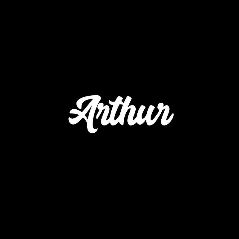 Arthur Custom Text Birthday Name