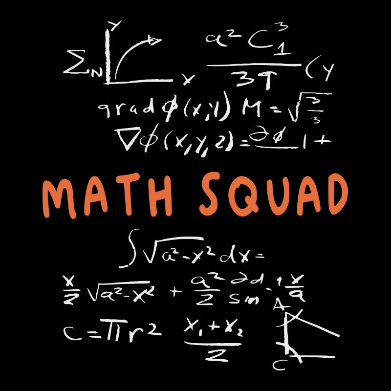Math Squad Math Crew Mathe Liebhaber Mathe Lehrer Mathe