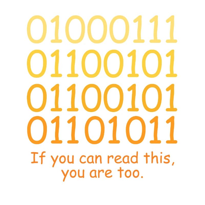 Funny Code Binary Code Design for Nerds Geeks