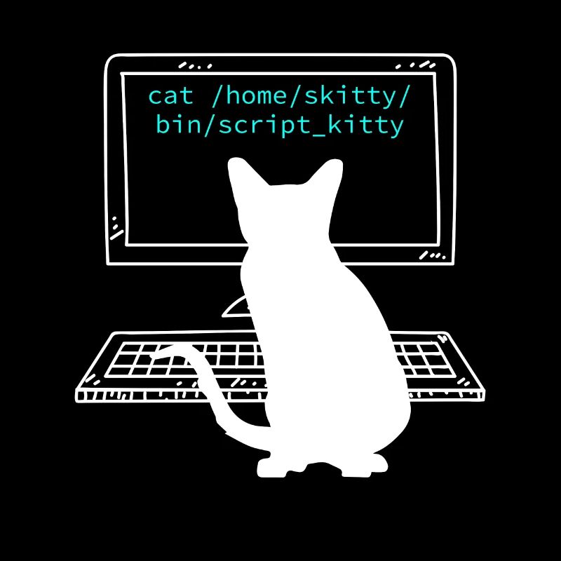 Katzenbesitzer Programmierer Coder Informatiker