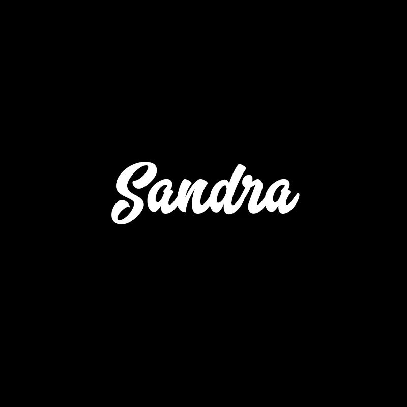 Sandra Custom Text Geburtstagsname