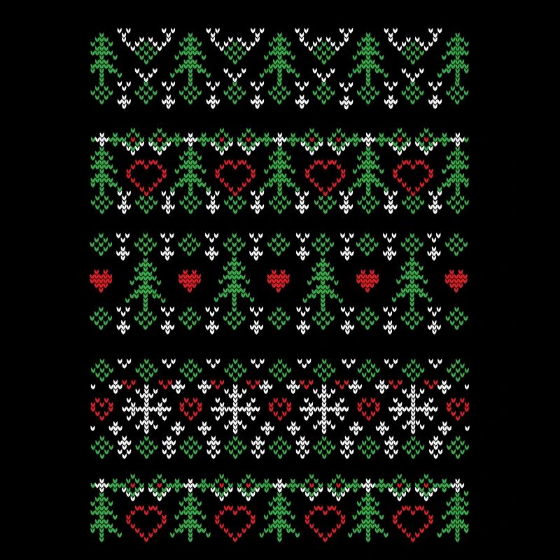 Ornament Pullover hässlicher Pullover