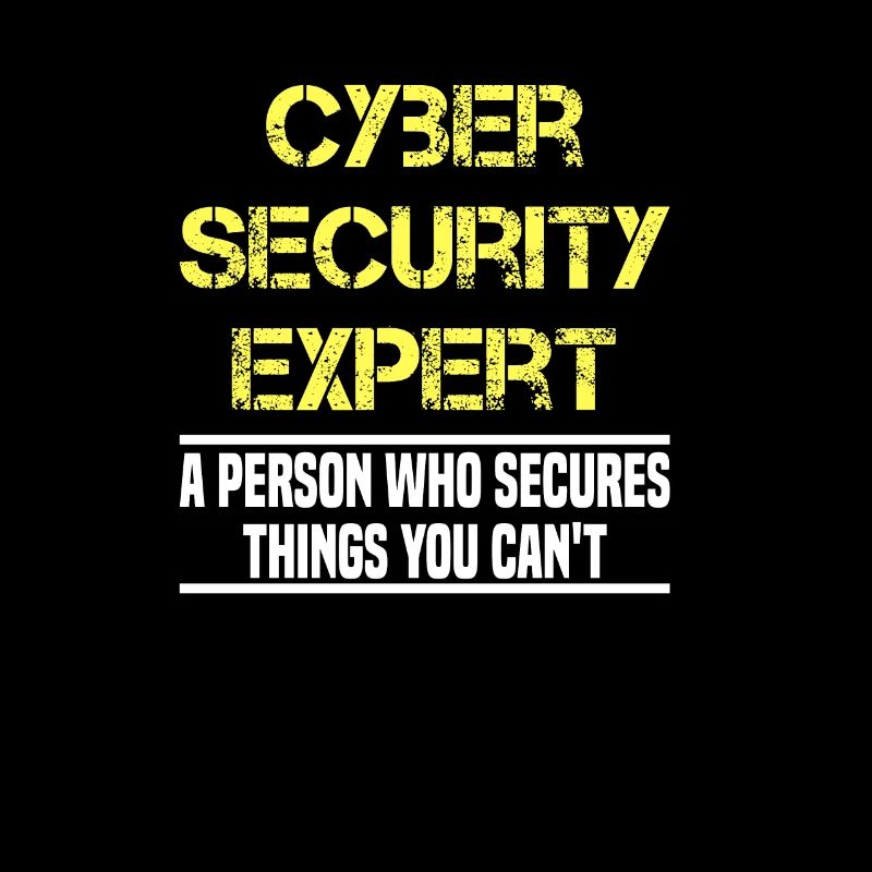 IT Cyber Security Experte Nerd Hacking