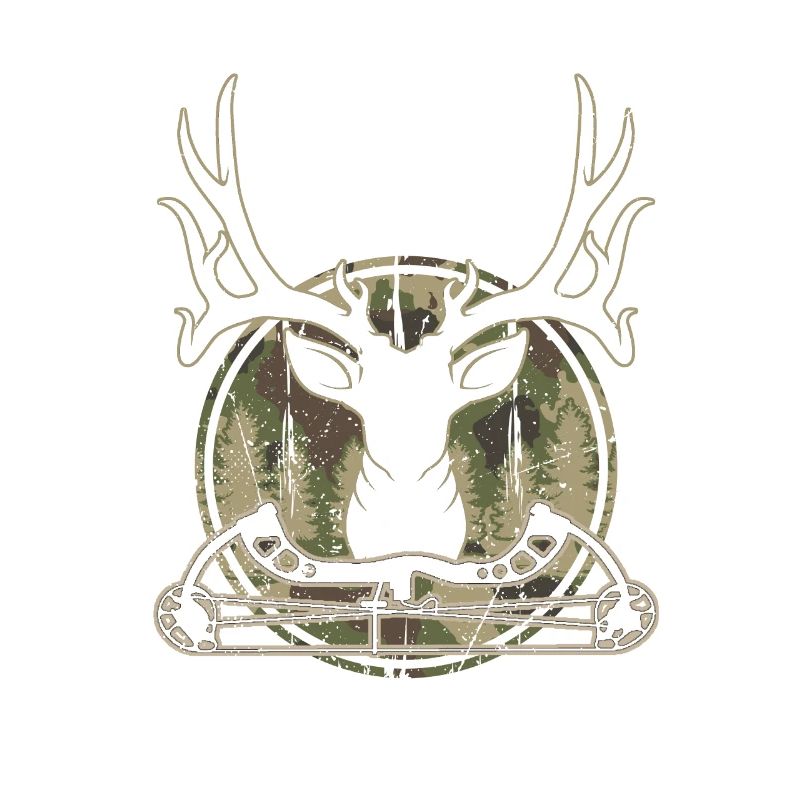 Hirschkopf Compound Bow Jäger Pfeil & Bogen