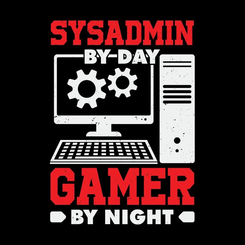 System Administrator Gamer Sysadmin Gift