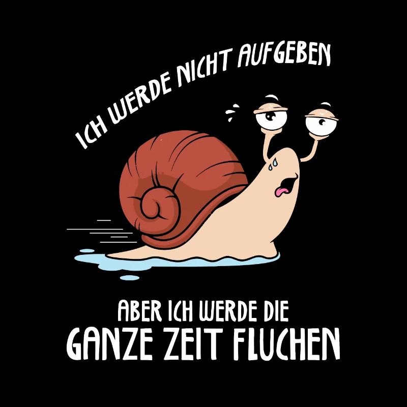 I will not give up runner snail running