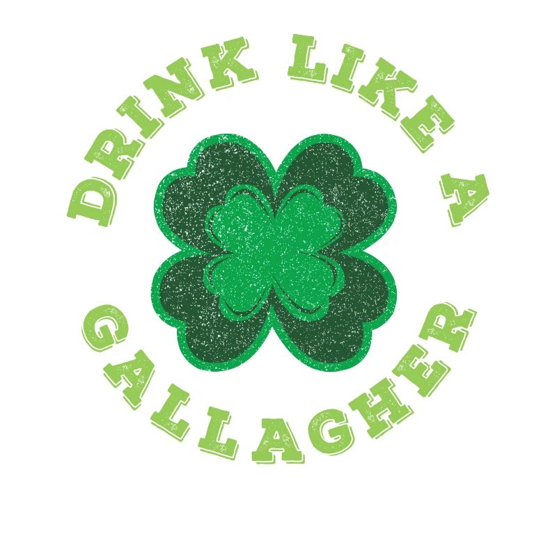 Boisson au trèfle comme Gallagher Saint Patrick