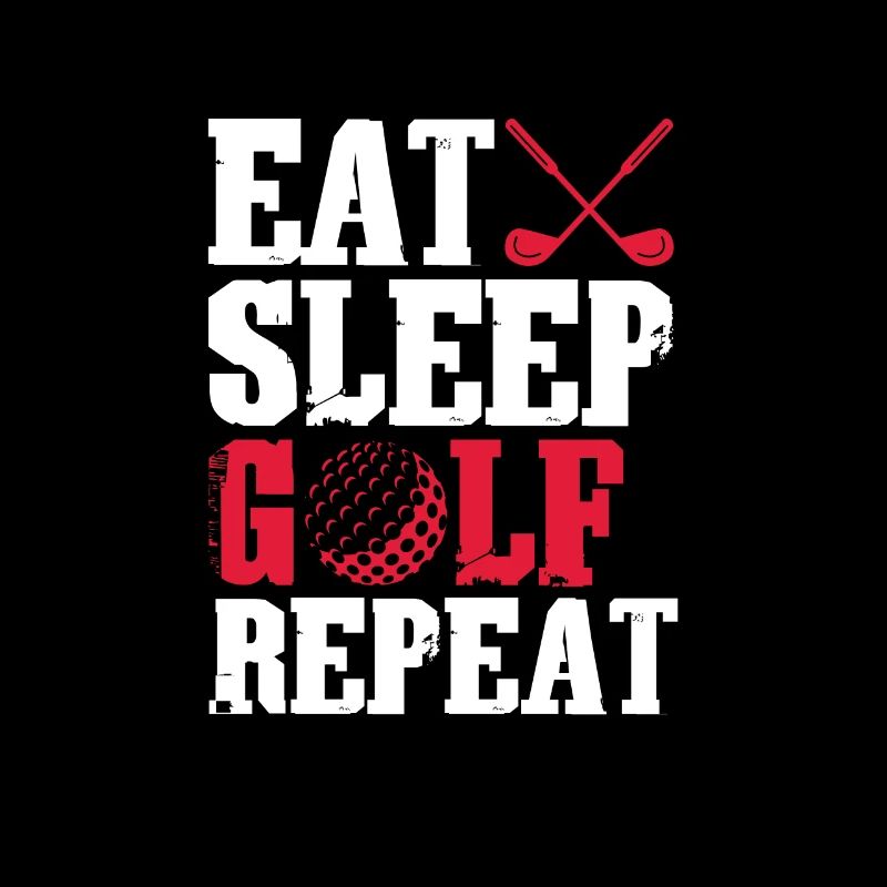 Golf Golfer Golfschläger Golfball Geschenk