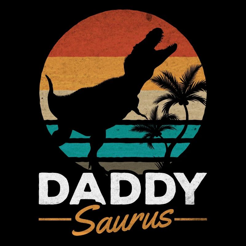Daddysaurus Dino Papa Dino Daddy Dinosaurier Daddy