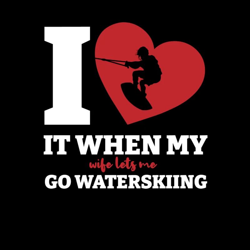 Waterskiing Waterskier Wakeboard Gift