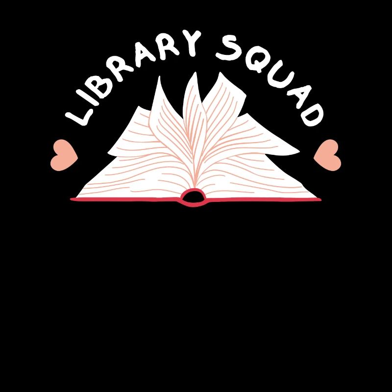 Bookworm Library Squad Bibliothécaire sur le thème