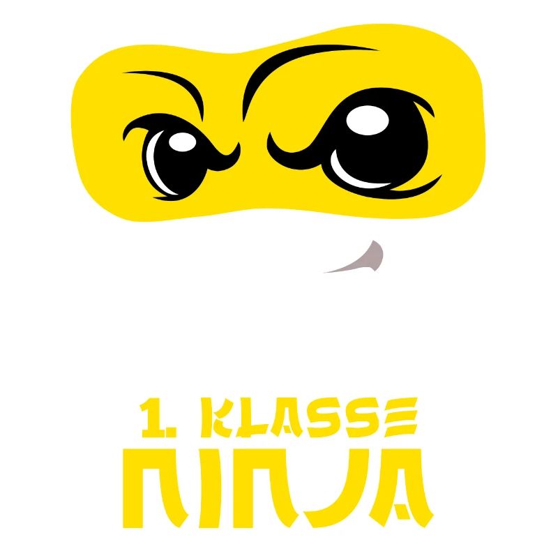 1.Klasse Ninja Einschulung Grundschule Geschenk