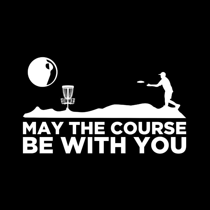 Disc Golf Möge Der Kurs Mit Dir Sein