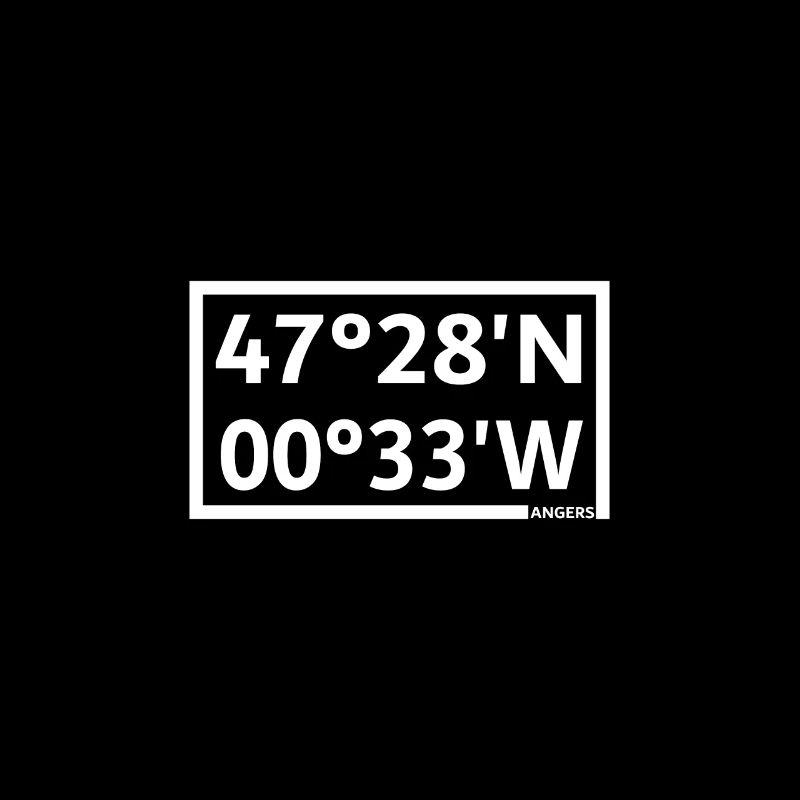 Angers coordinates