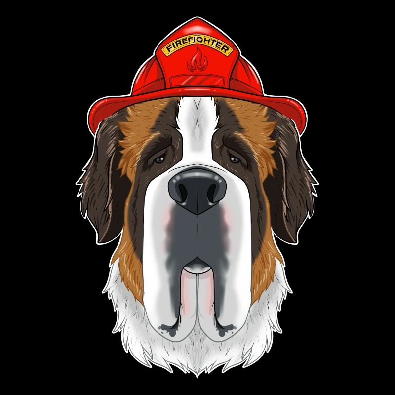 Pompier Saint Bernard Canine Handler I