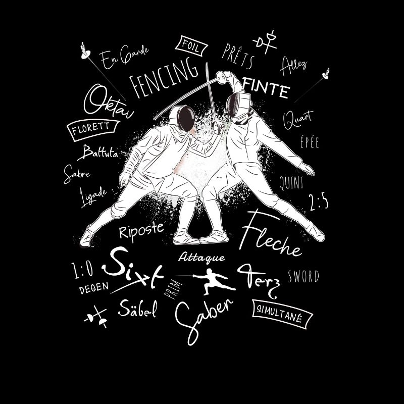 Fencing Terms Training Gift
