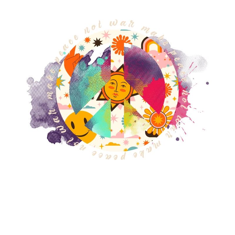 Make Peace not War - Peace Sign - Peace