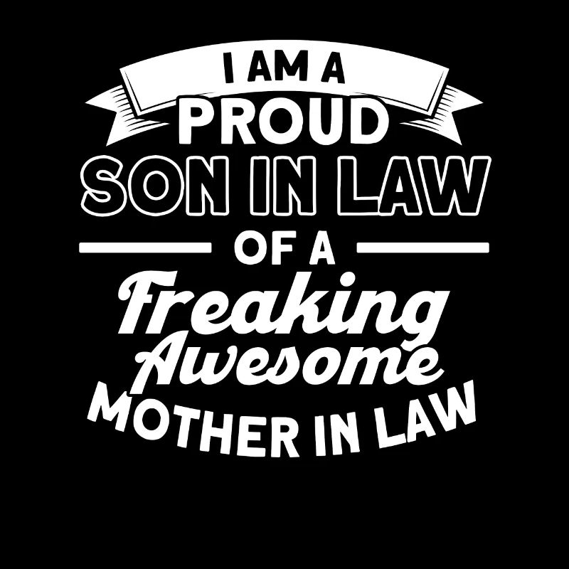 Stolzer Schwiegersohn einer Schwiegermutter