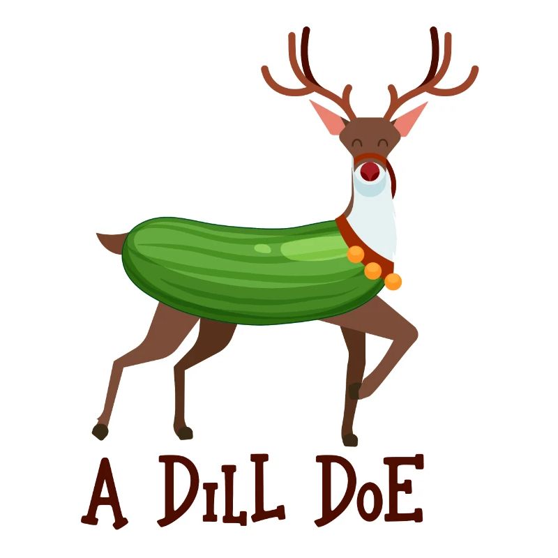 une biche d’aneth Design pour un fan de blagues