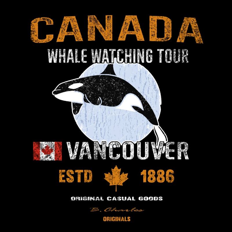 Canada Vancouver Wal Orca Geschenk