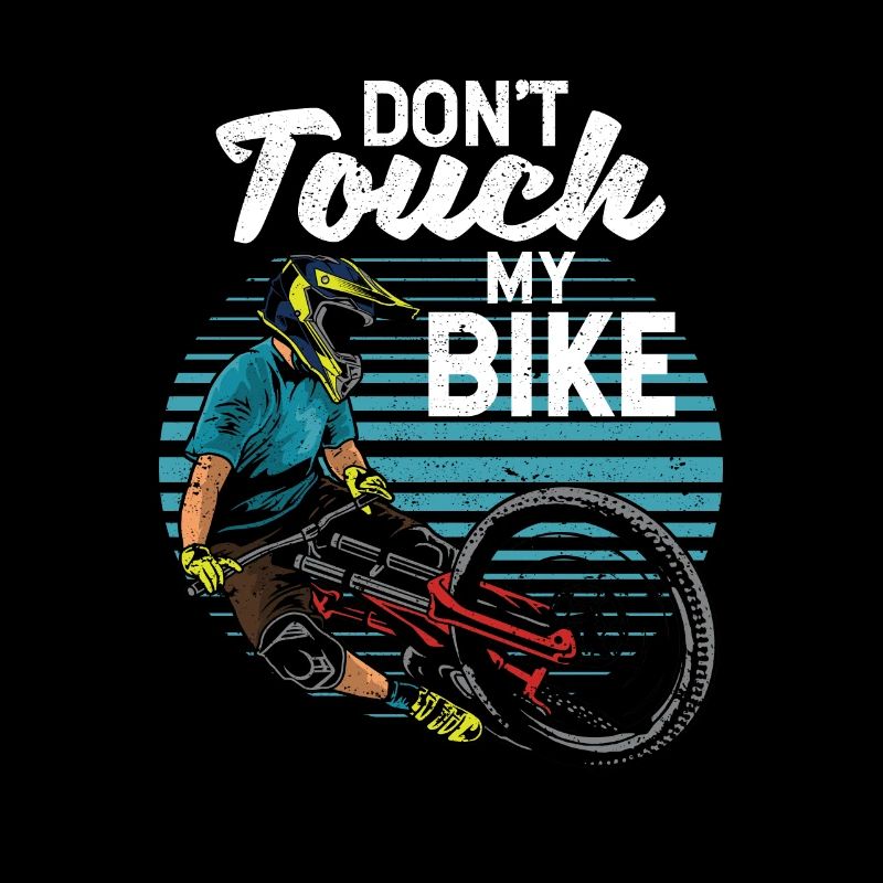Ne touchez pas mon vélo en descente Enduro