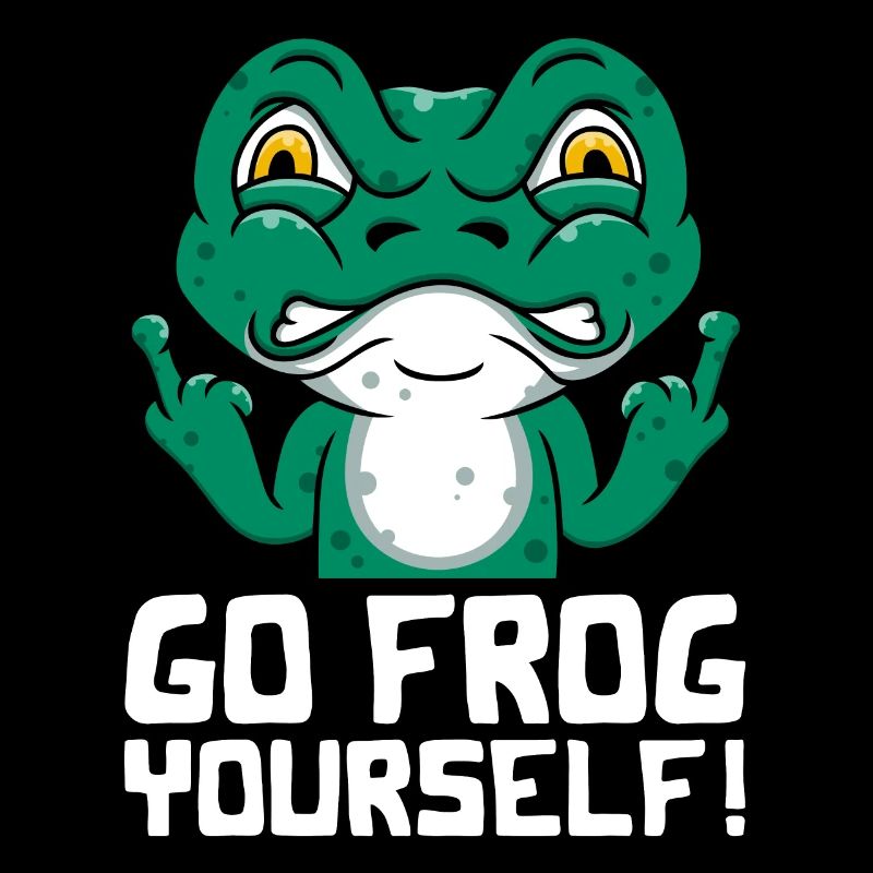 Drôle de grenouille Go Frog vous-même!