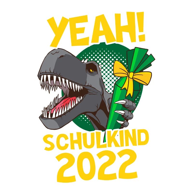 Yeah! Schulkind 2022 Dino Einschulung
