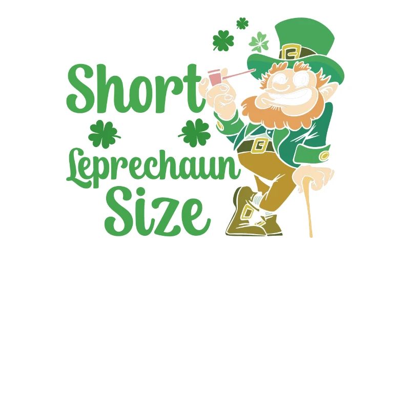 Ich Bin Nicht Klein Ich Habe Leprechaun Größe Ire
