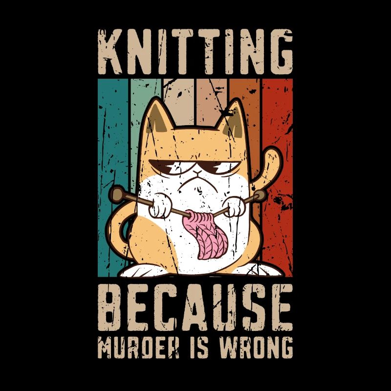 Tricoter parce que le meurtre est mal - Yarn Wool