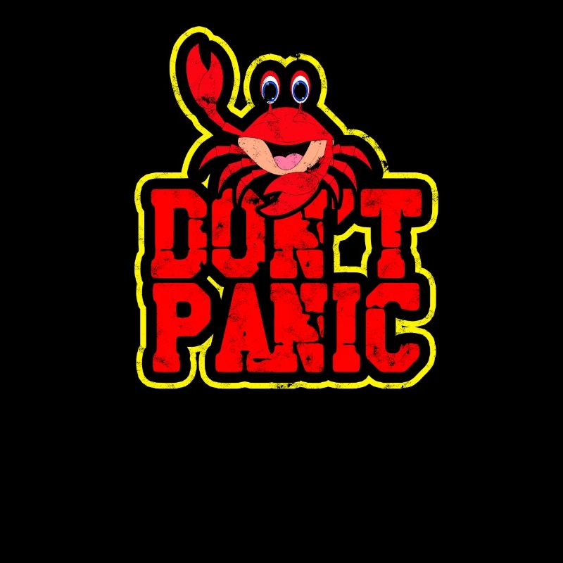 Don't Panic - Outdoors Krustentier Meeresfrüchte Krabbe