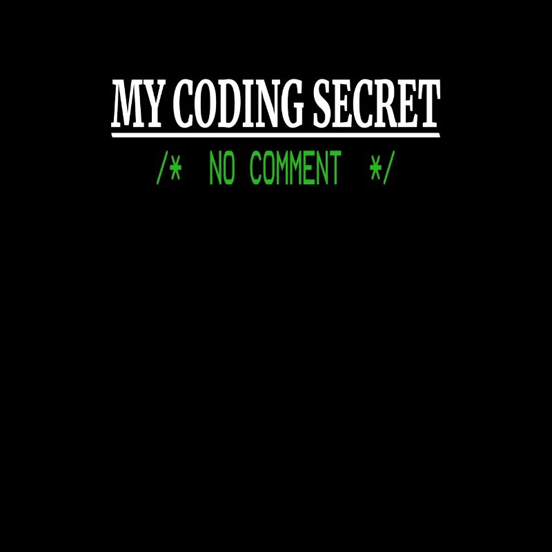 Lustiger Programmierer Humor - Coding Secret No